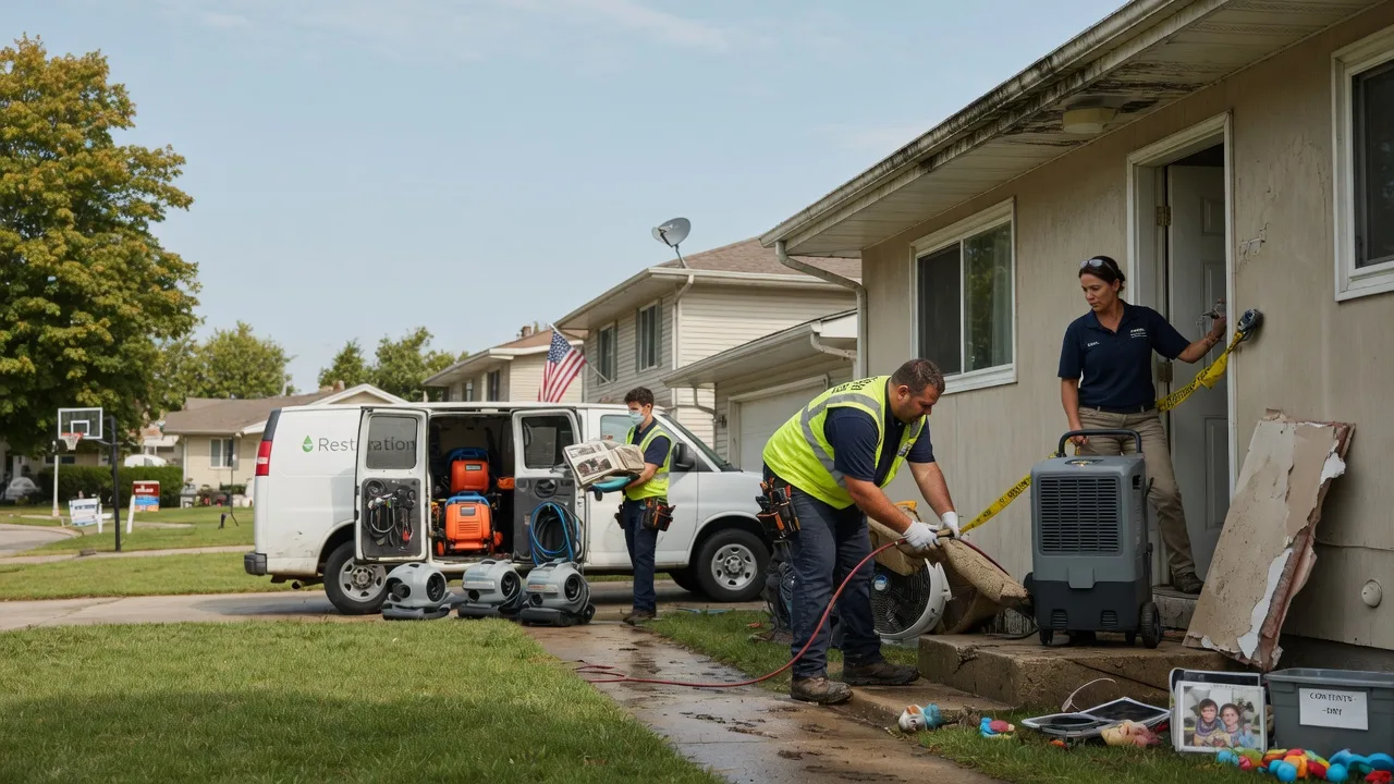 Water Damage Restoration in Glenville, WV near me